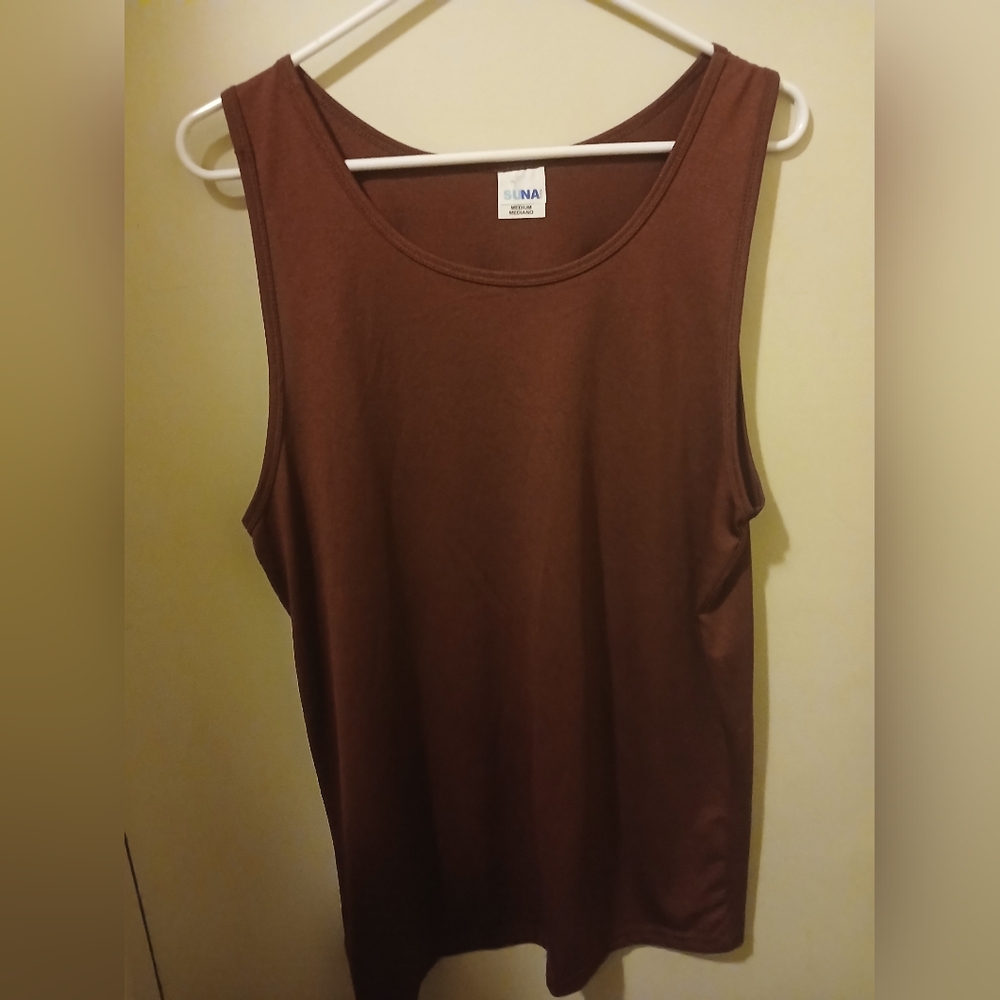 Women's Burgundy Tank Top